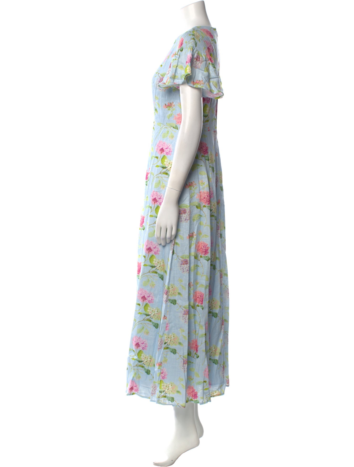 Hill House Home Floral Print Long Dress