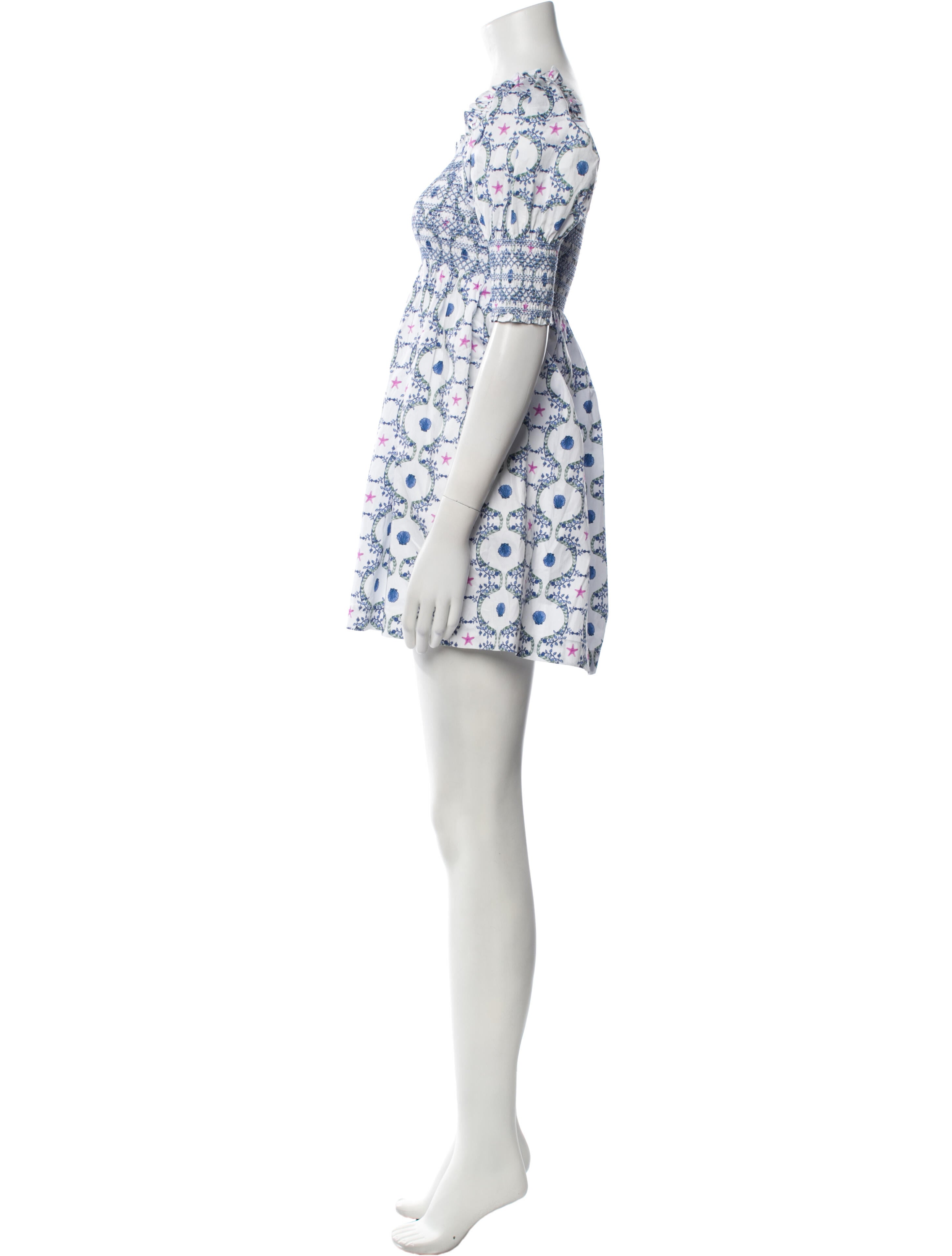 Hill House Home Floral Print Mini Dress