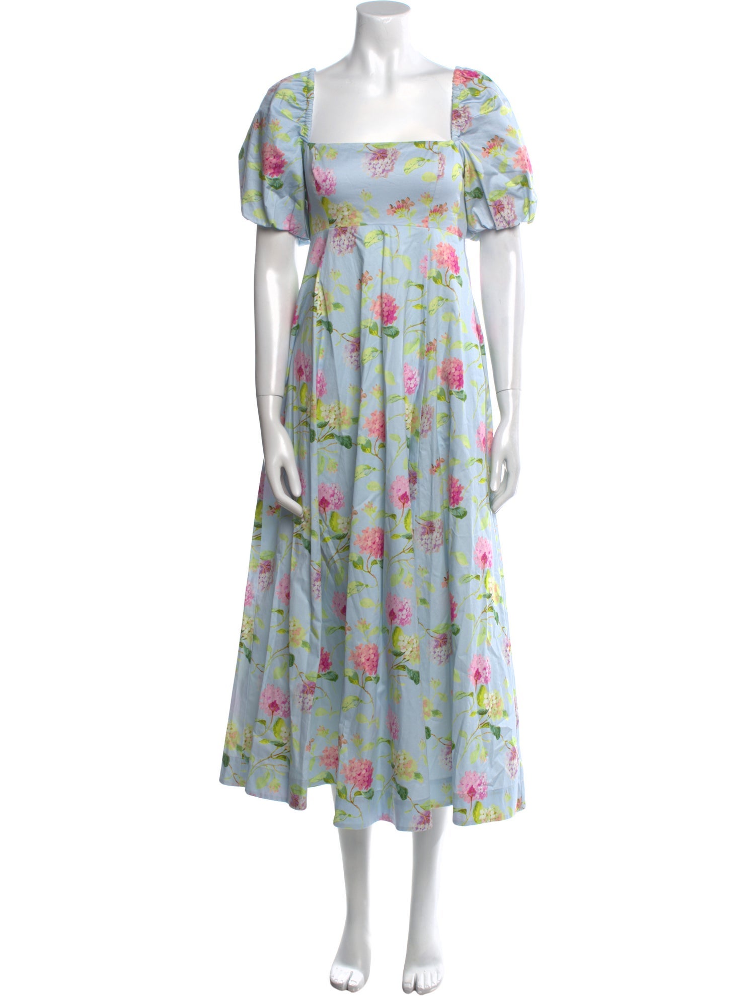 Hill House Home Floral Print Long Dress w/ Tags