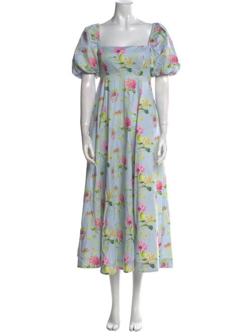 Hill House Home Floral Print Long Dress