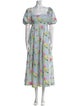 Hill House Home Floral Print Long Dress
