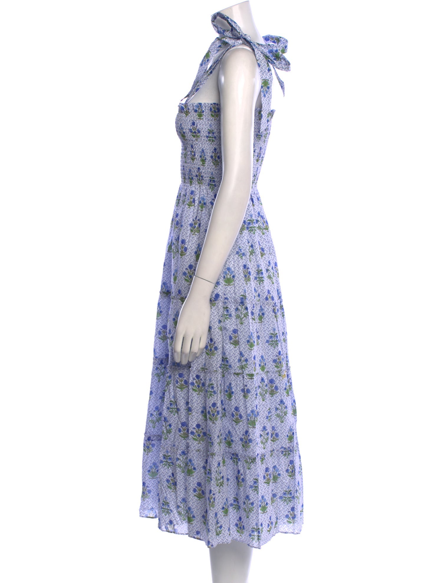 Hill House Home Floral Print Knee-Length Dress