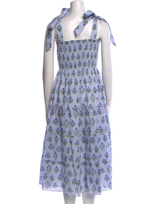 Hill House Home Floral Print Knee-Length Dress