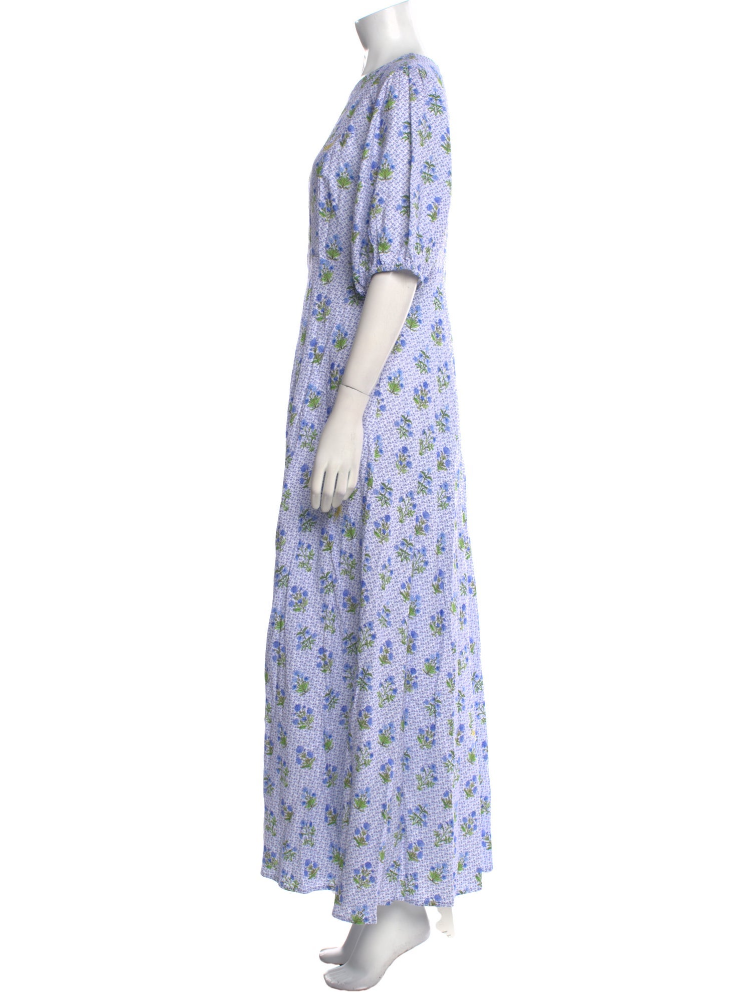 Hill House Home Floral Print Long Dress