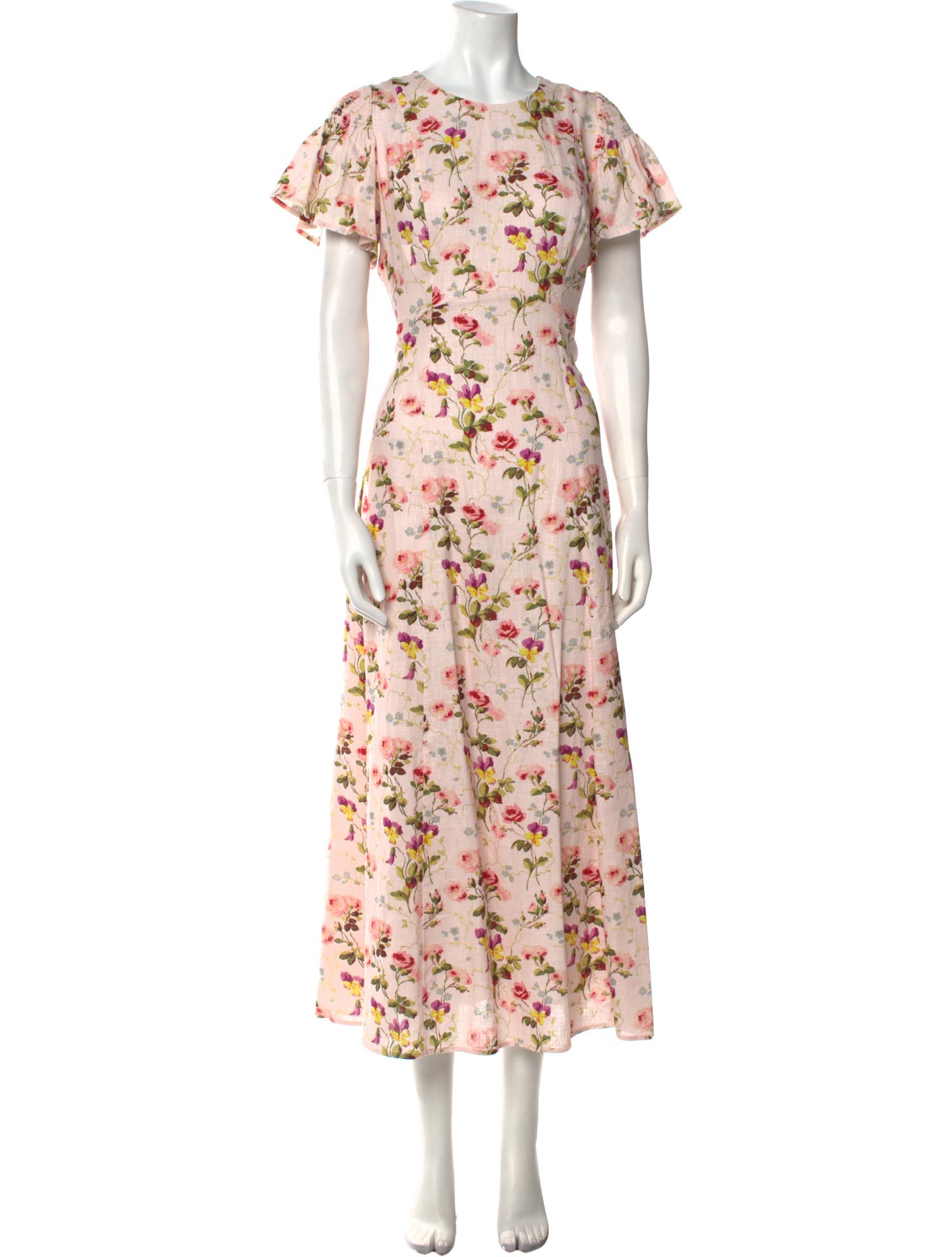 Hill House Home Floral Print Long Dress