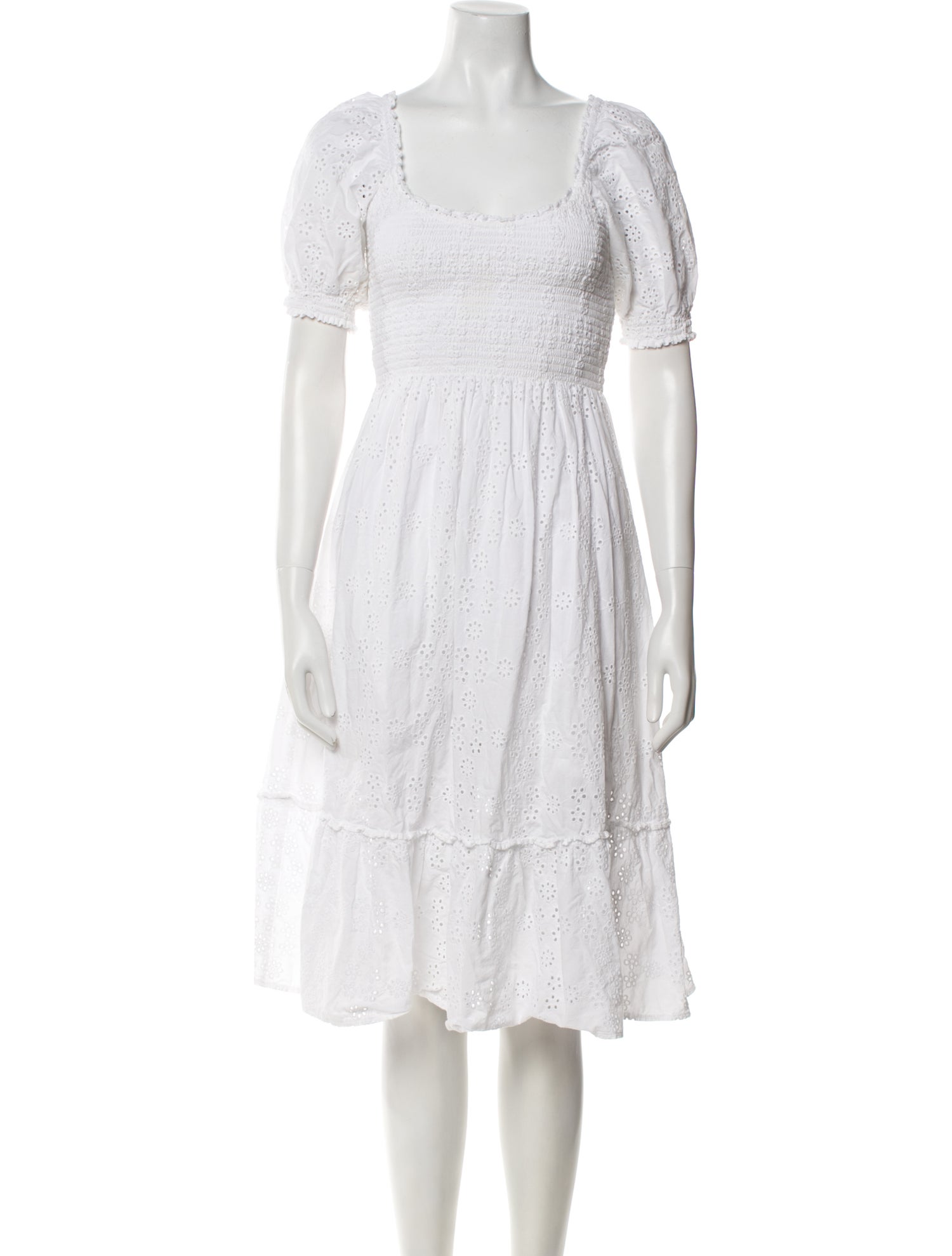 Hill House Home Scoop Neck Midi Length Dress