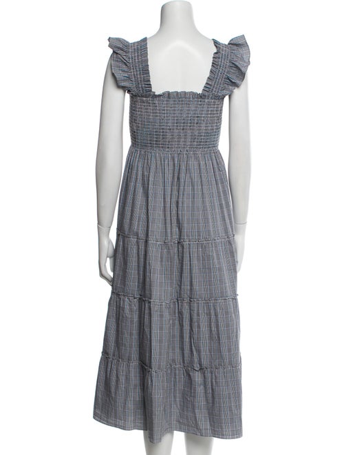 Hill House Home Plaid Print Long Dress