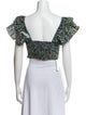 Hill House Home Alexa Floral Print Crop Top