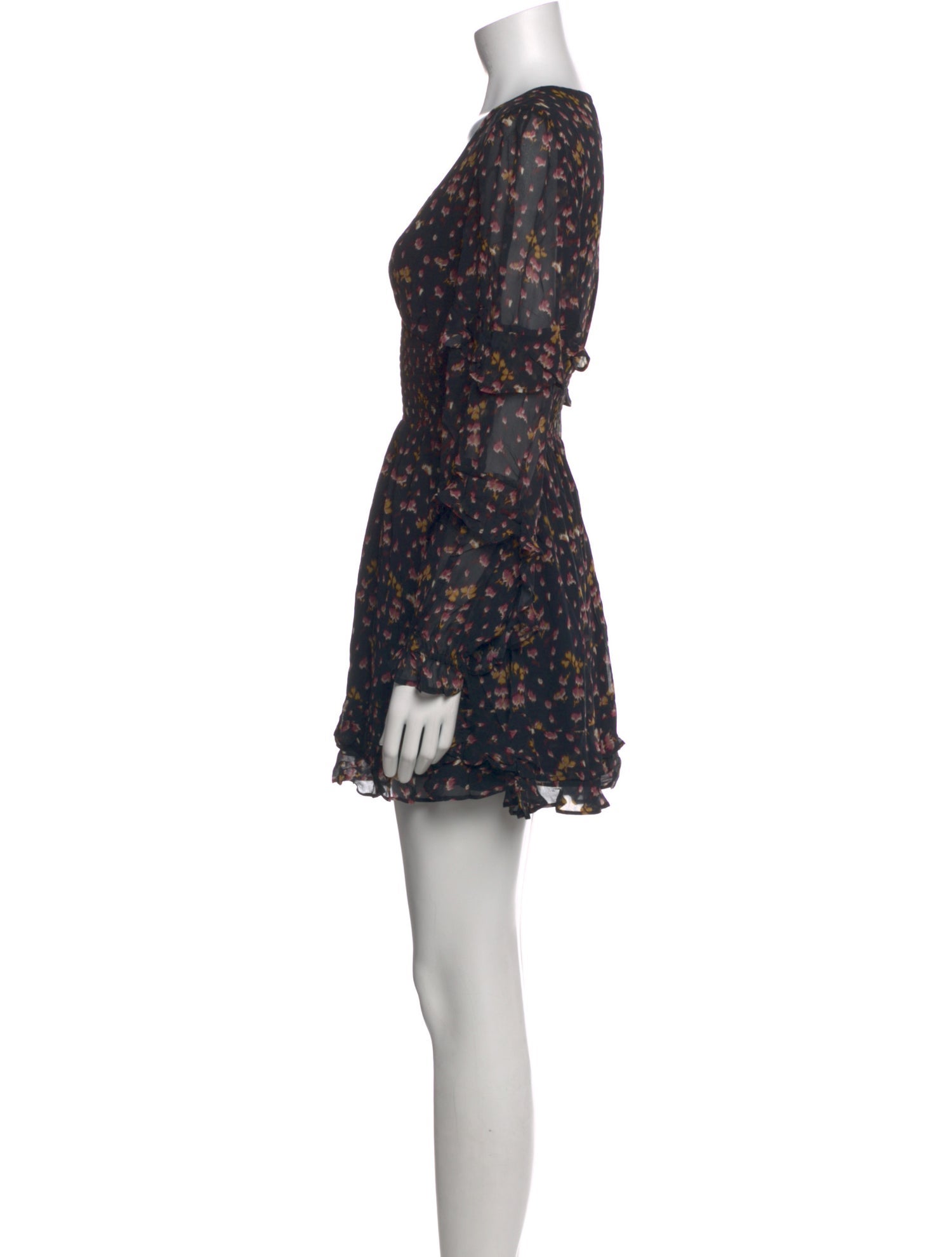Hill House Home Floral Print Mini Dress w/ Tags