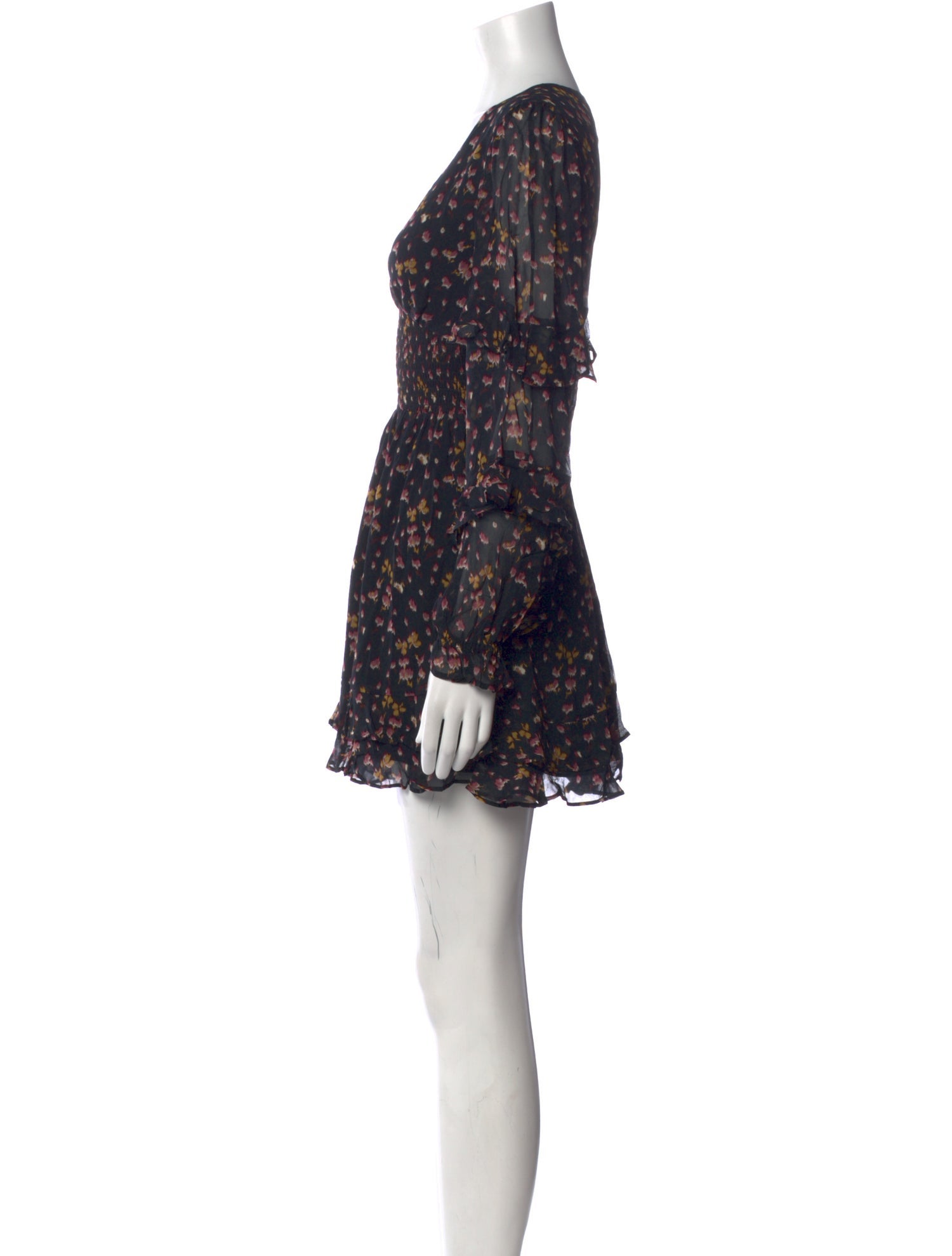 Hill House Home Floral Print Mini Dress w/ Tags