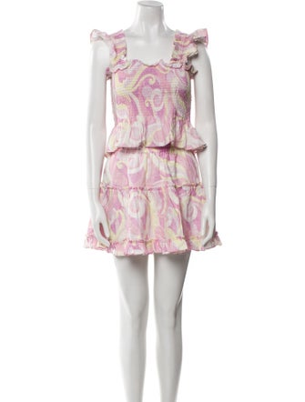 Hill House Home Linen Printed Skirt Set