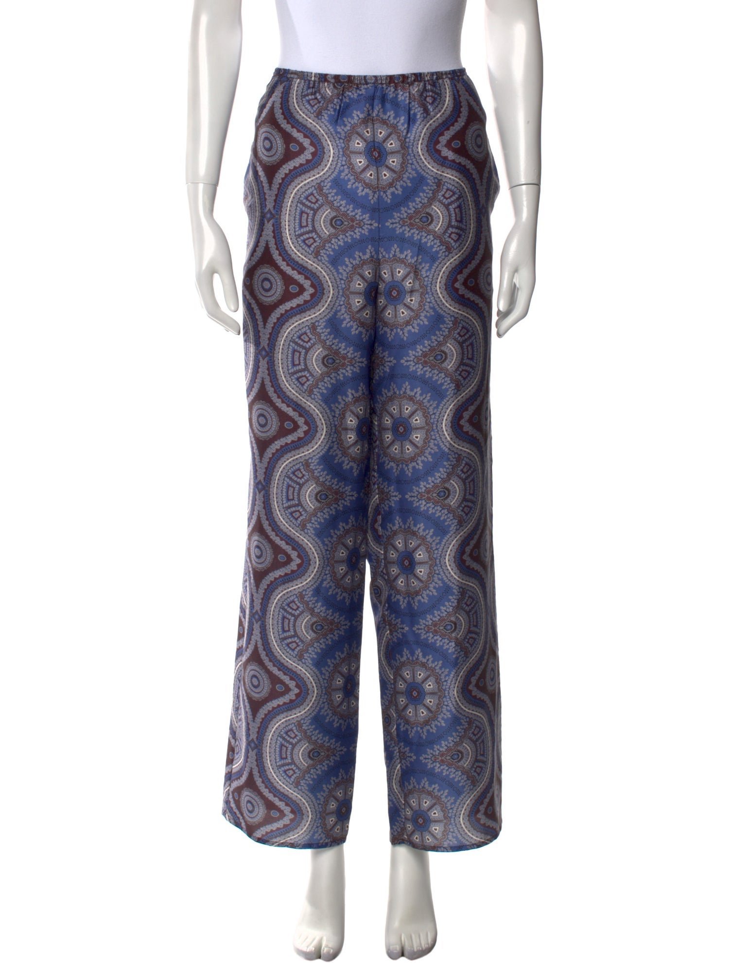 Hill House Home Paisley Print Wide Leg Pants