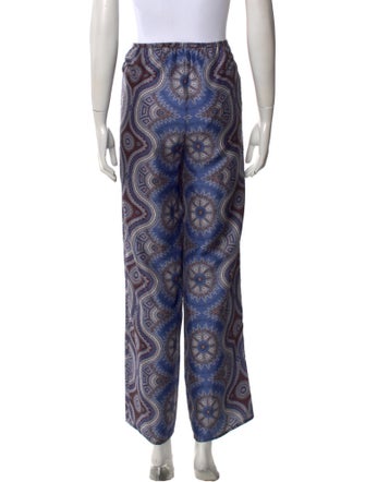 Hill House Home Paisley Print Wide Leg Pants