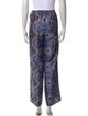 Hill House Home Paisley Print Wide Leg Pants