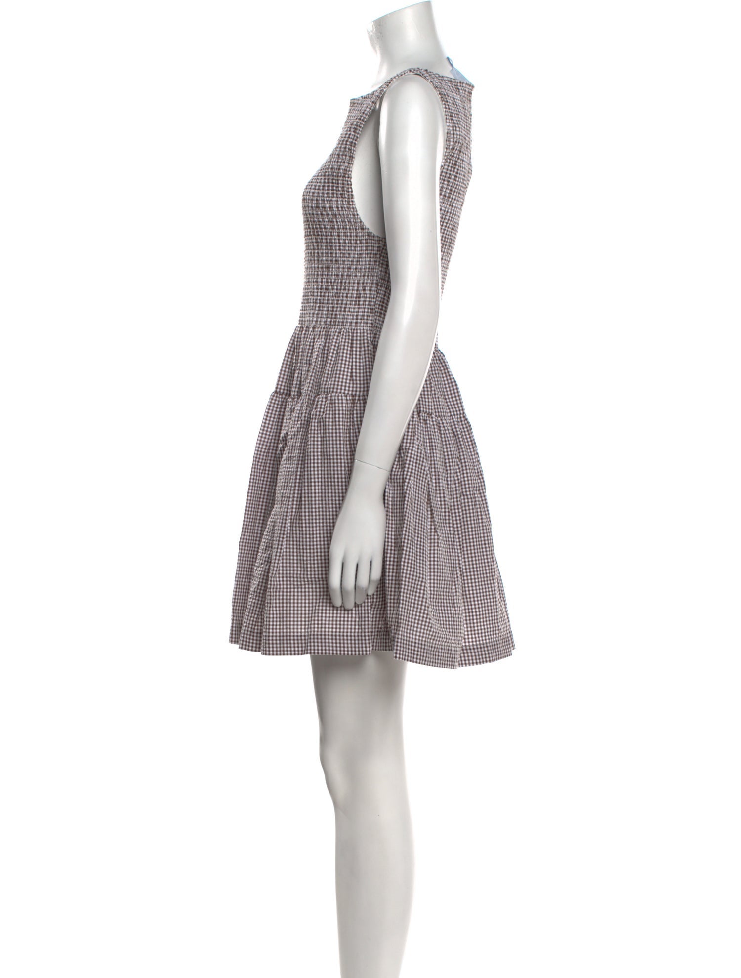 Hill House Home Plaid Print Mini Dress