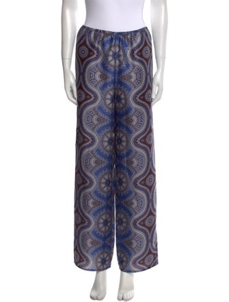 Hill House Home Printed Wide Leg Pants