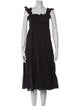 Hill House Home Square Neckline Knee-Length Dress
