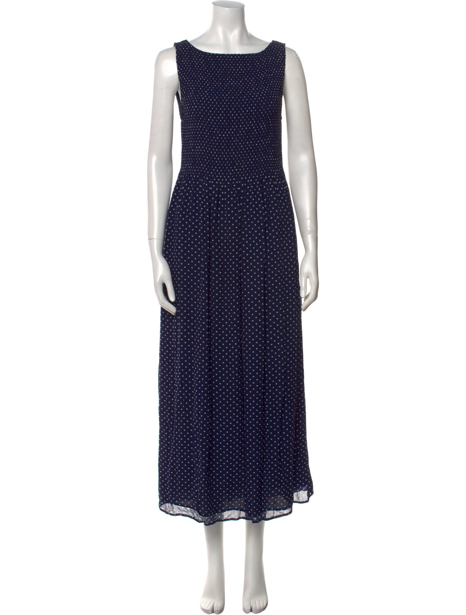 Hill House Home Polka Dot Print Long Dress