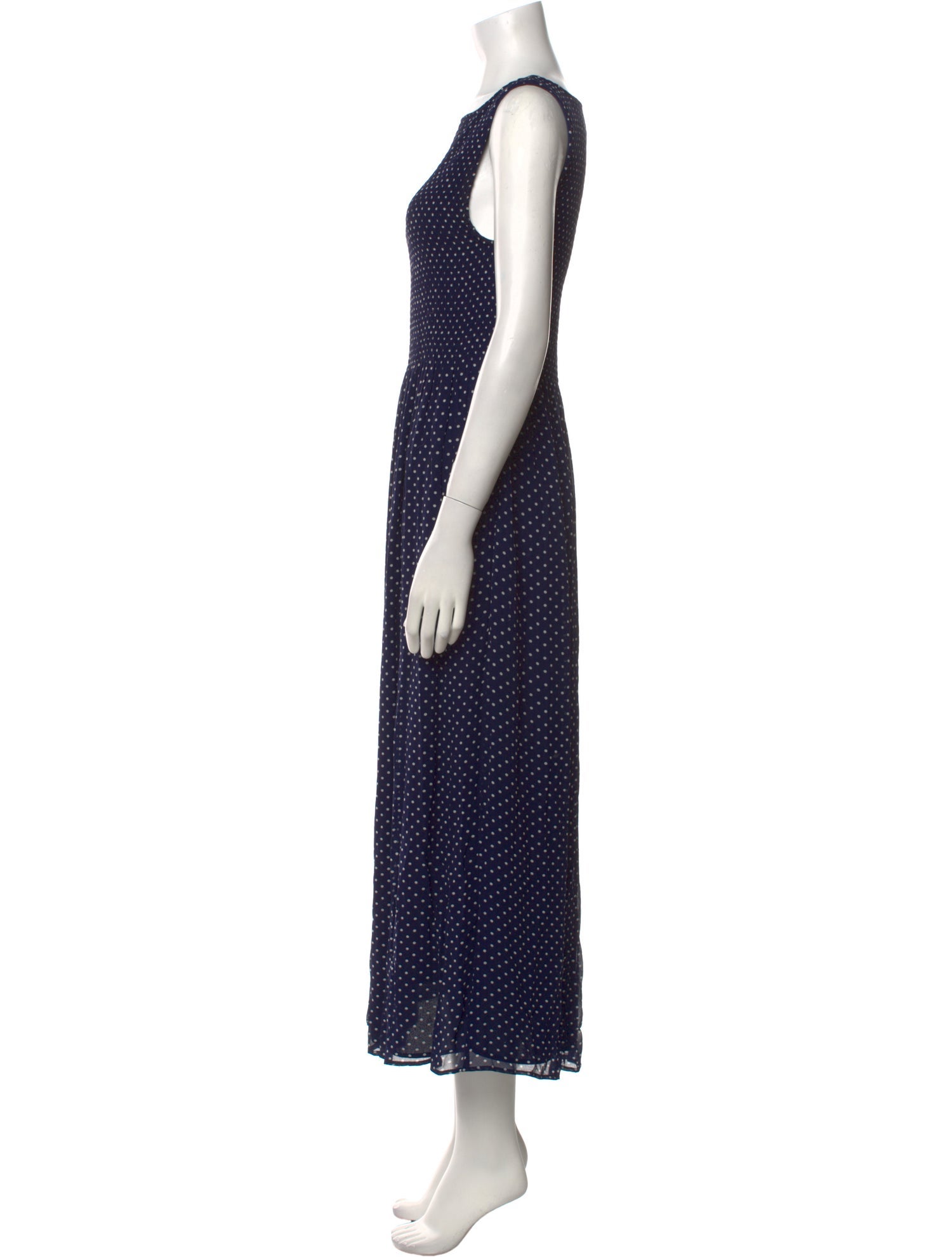 Hill House Home Polka Dot Print Long Dress