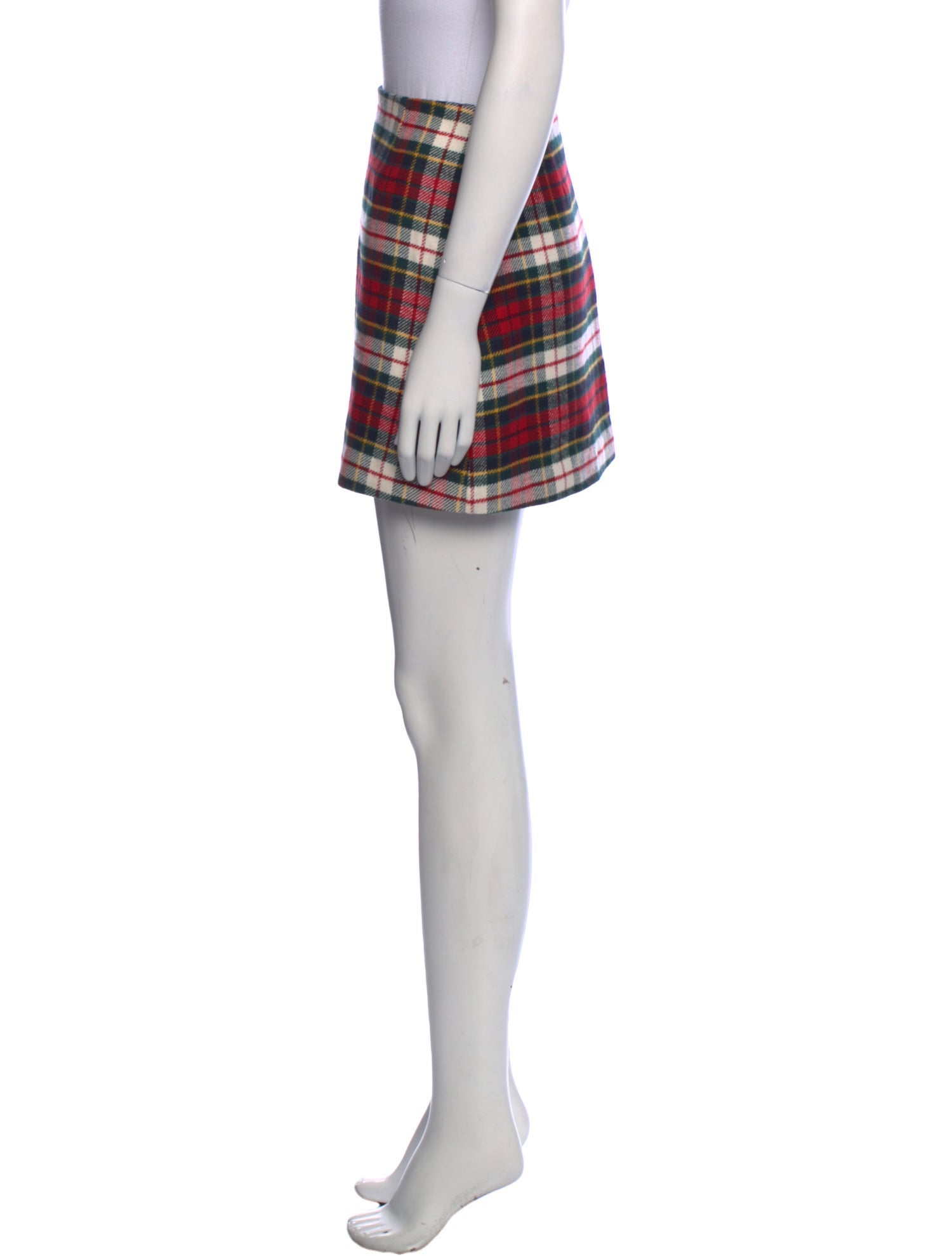 Hill House Home Plaid Print Mini Skirt