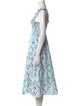 Hill House Home Floral Print Midi Length Dress