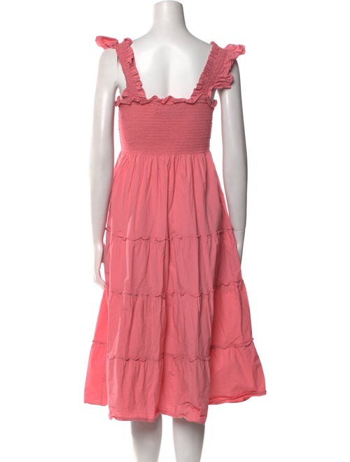 Hill House Home Square Neckline Midi Length Dress