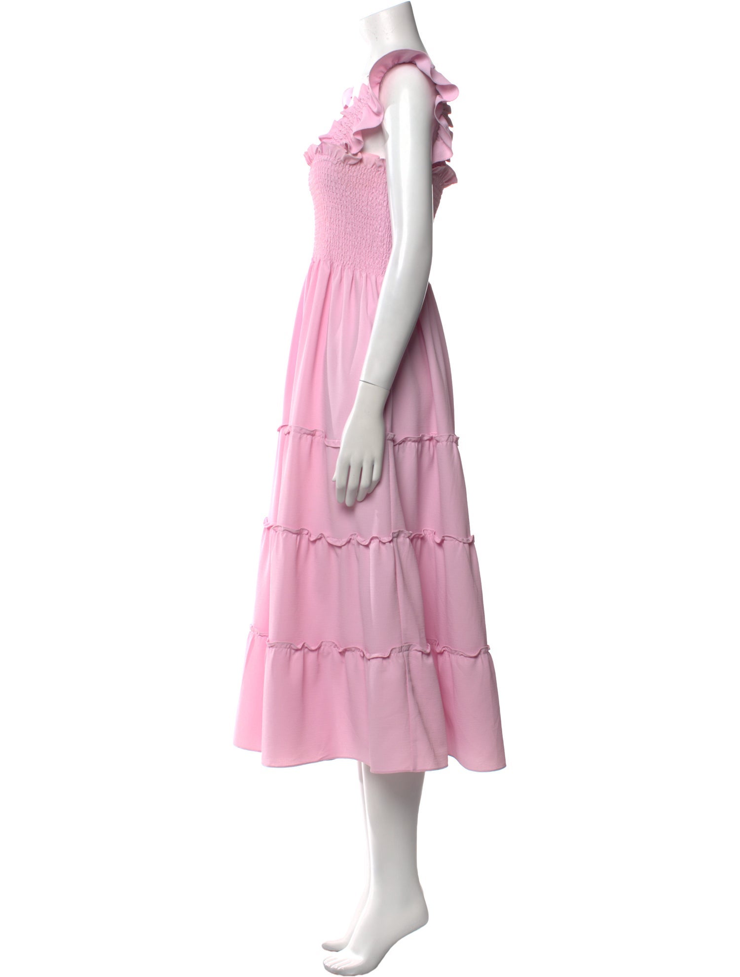 Hill House Home Square Neckline Midi Length Dress