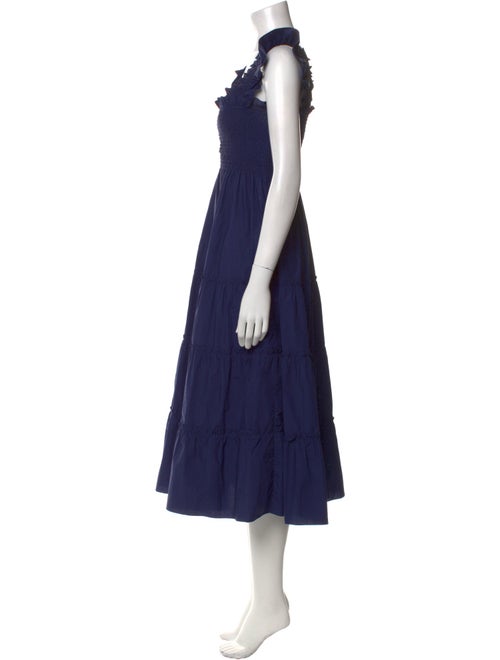 Hill House Home Square Neckline Midi Length Dress