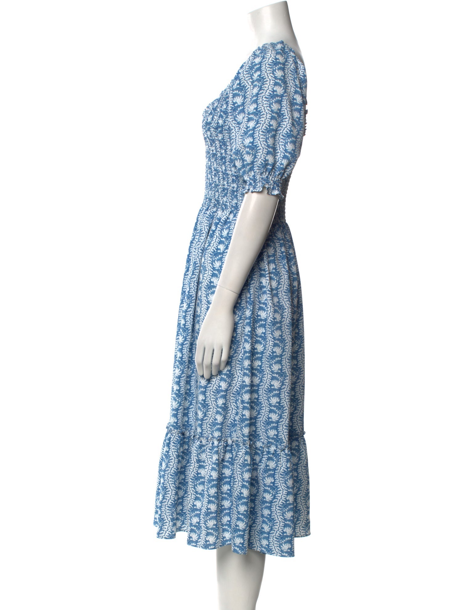 Hill House Home Printed Midi Length Dress