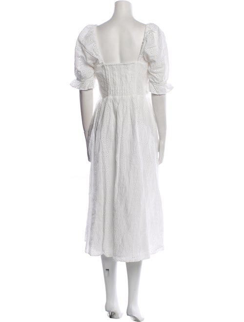 Hill House Home V-Neck Midi Length Dress