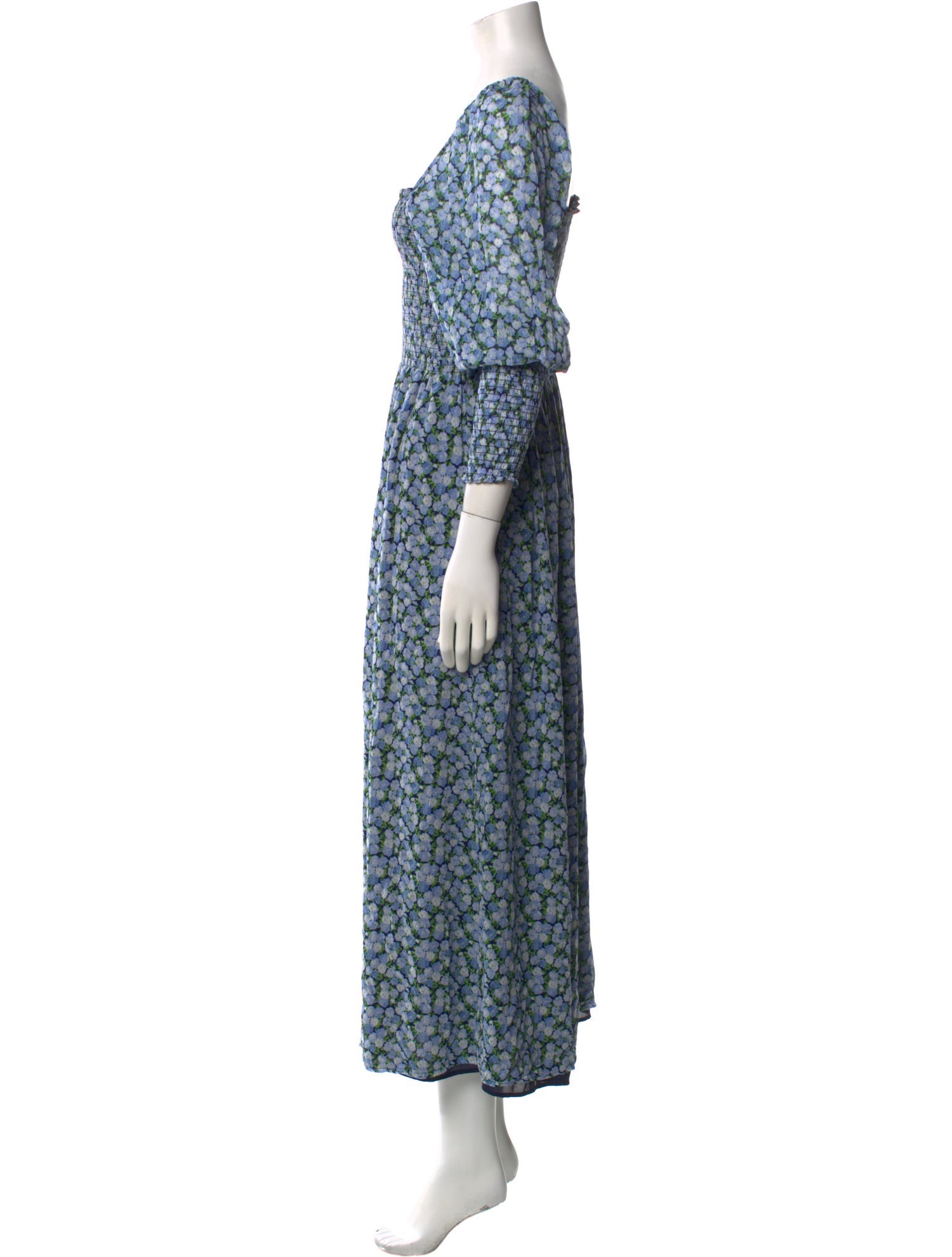 Hill House Home Floral Print Long Dress