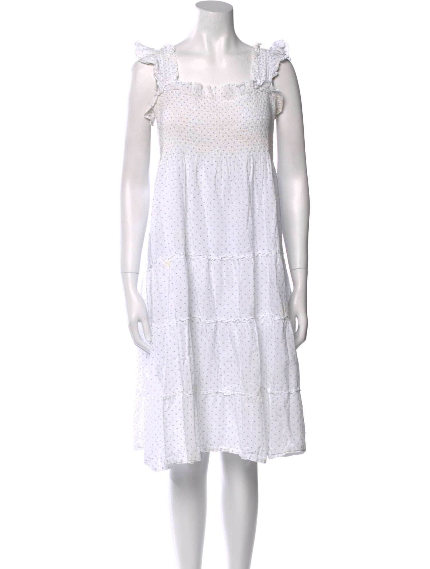 Hill House Home Floral Print Knee-Length Dress