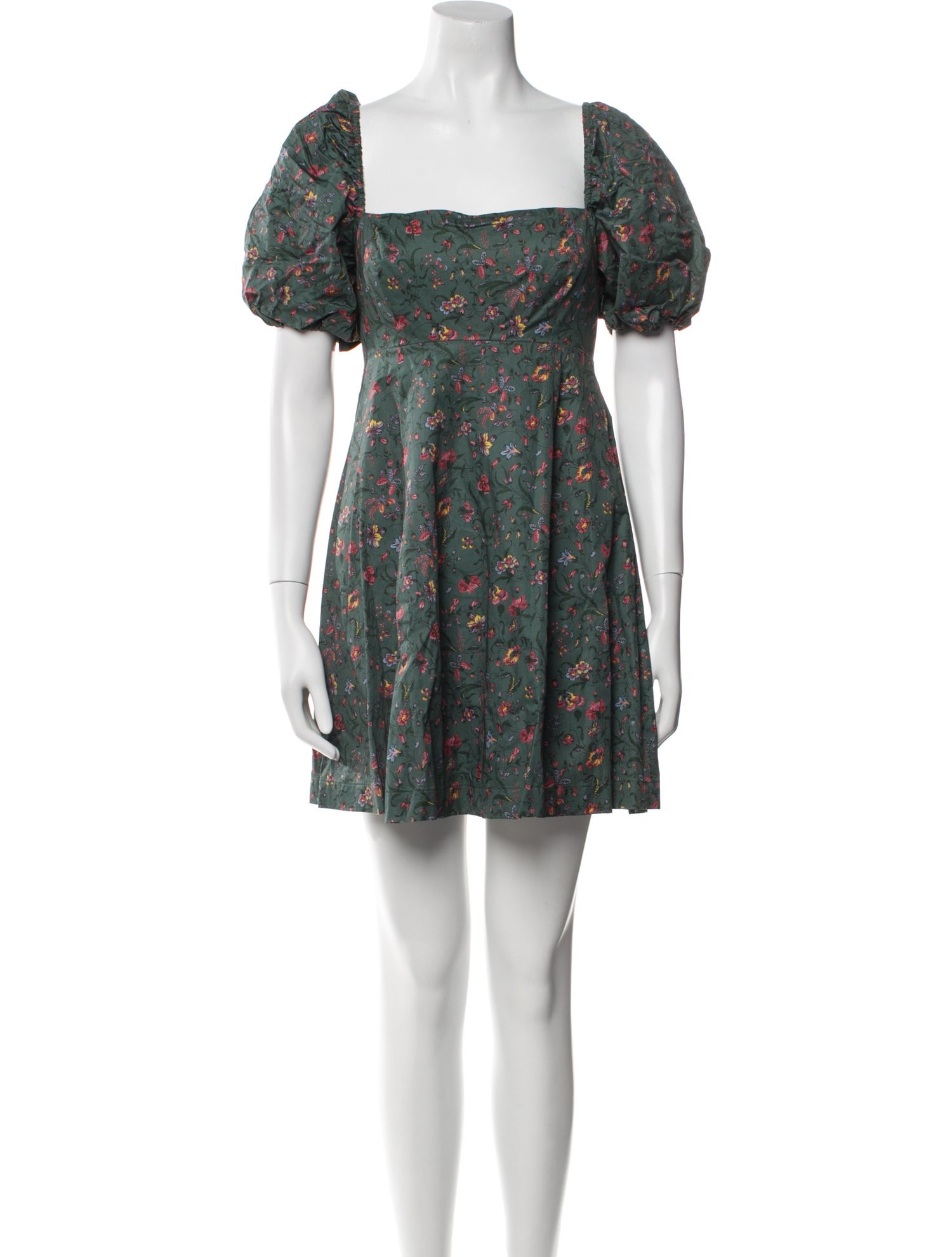 Hill House Home Floral Print Mini Dress