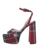 Hill House Home Plaid Print Sandals