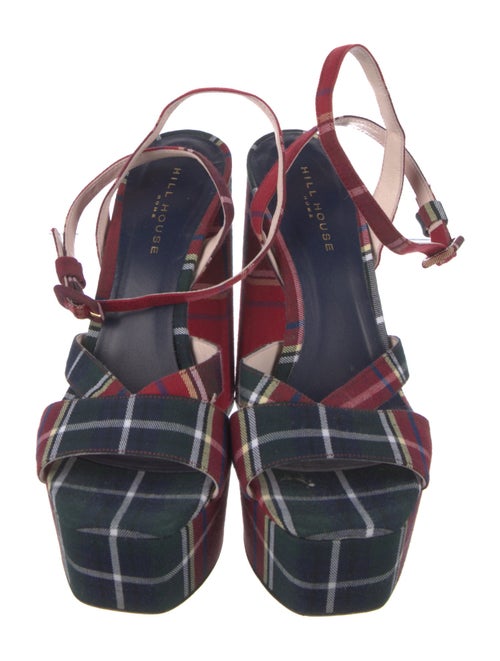 Hill House Home Plaid Print Sandals