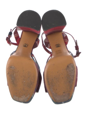 Hill House Home Plaid Print Sandals