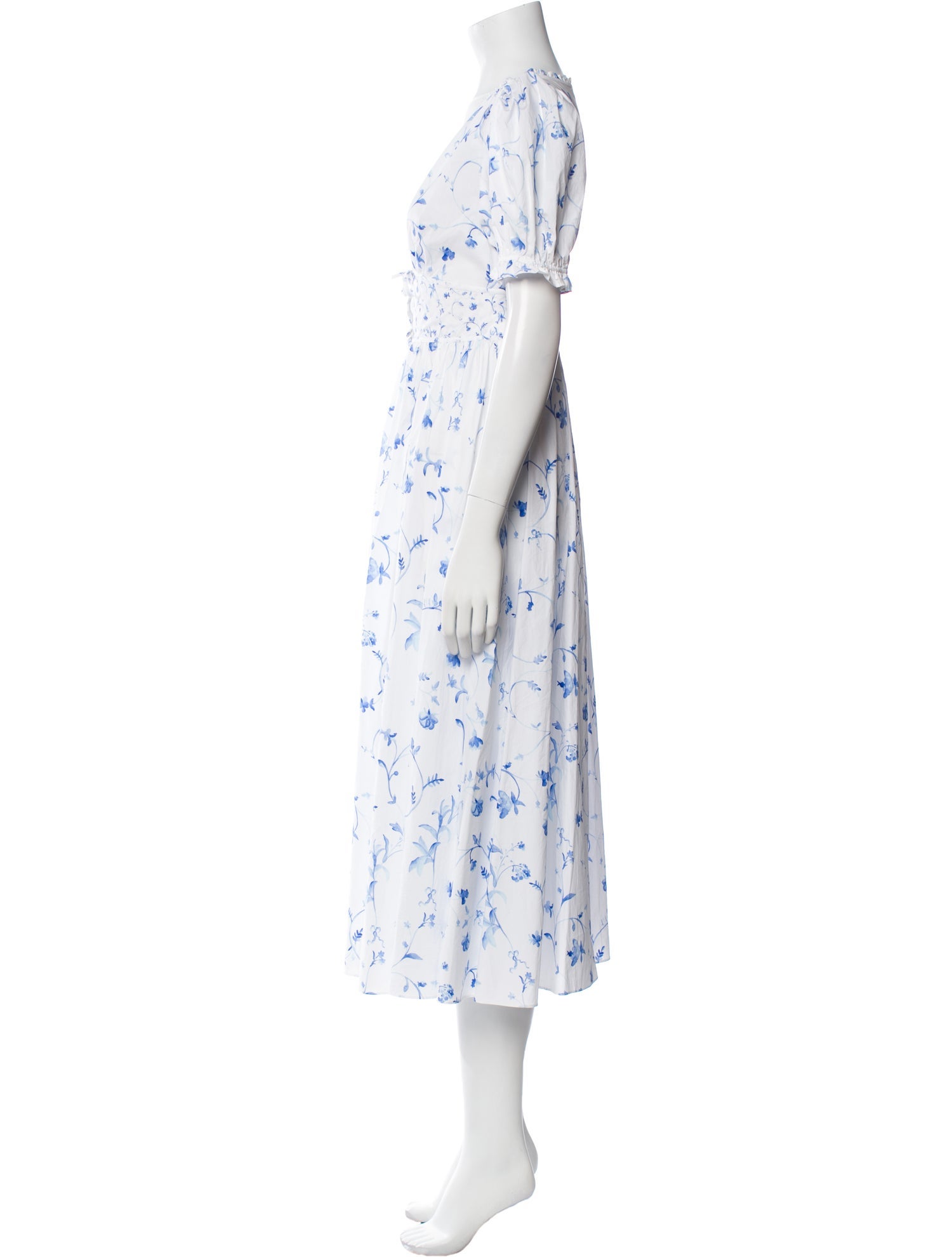 Hill House Home Floral Print Long Dress