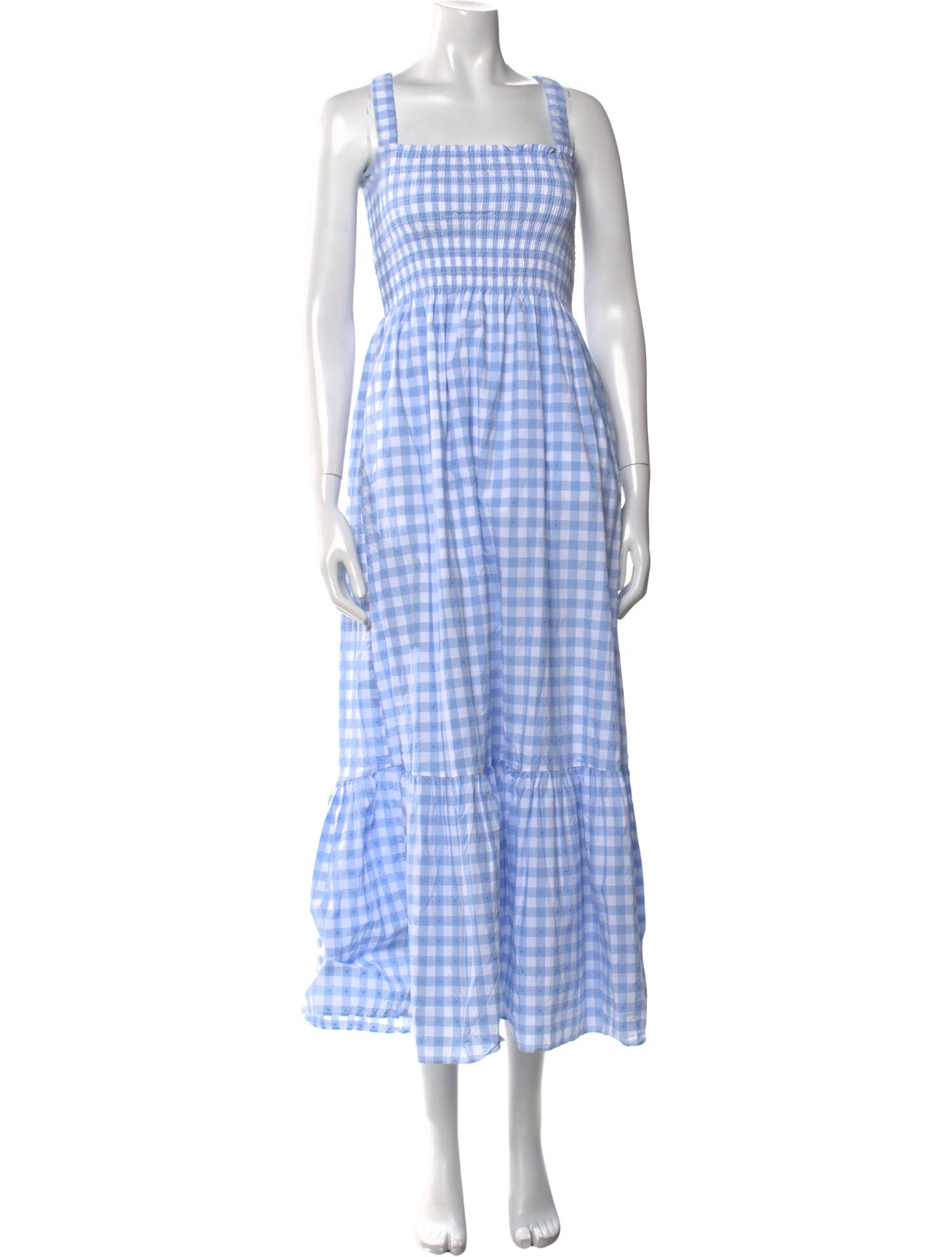 Hill House Home Plaid Print Long Dress