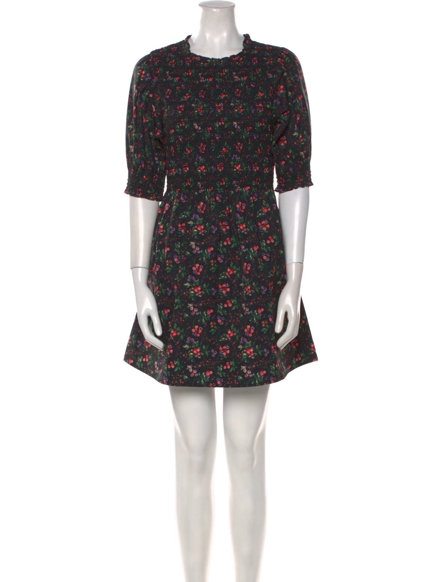 Hill House Home Floral Print Mini Dress