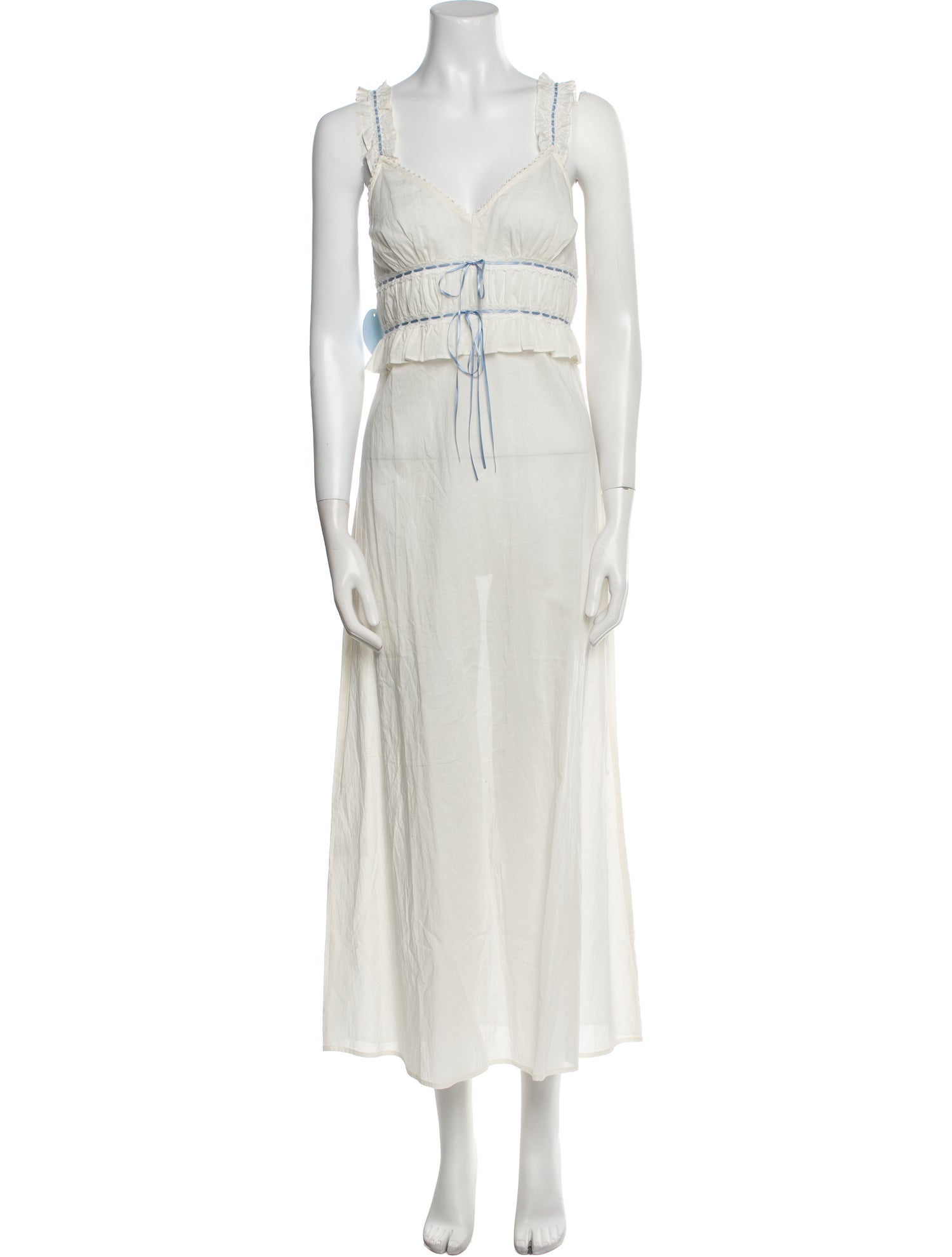 Hill House Home V-Neck Long Dress w/ Tags