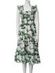 Hill House Home Floral Print Midi Length Dress