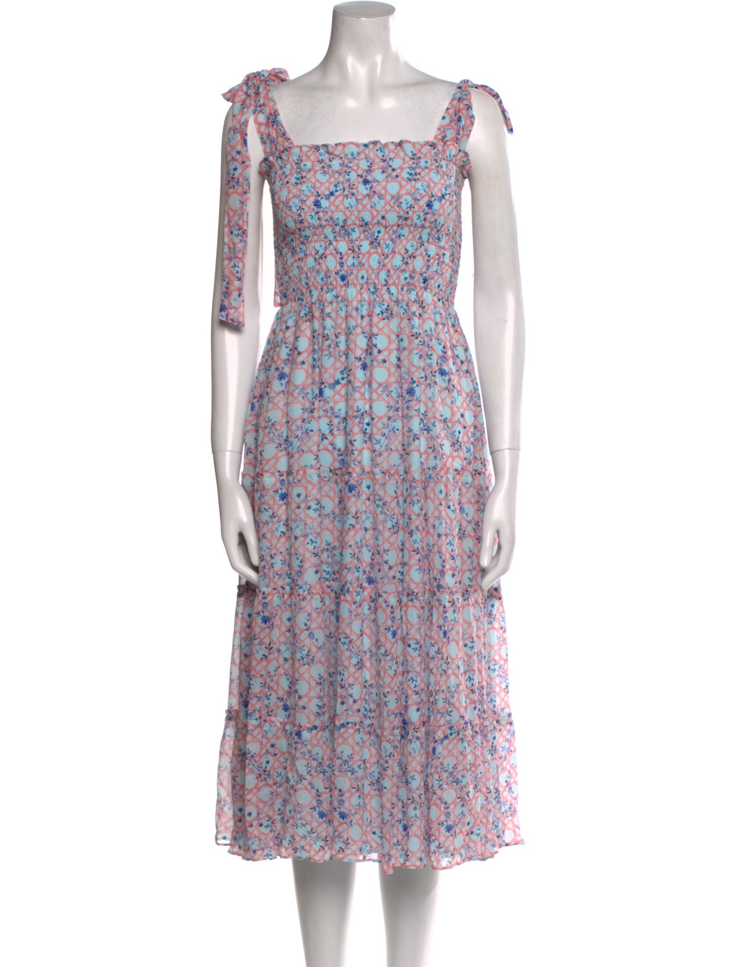 Hill House Home Floral Print Long Dress w/ Tags
