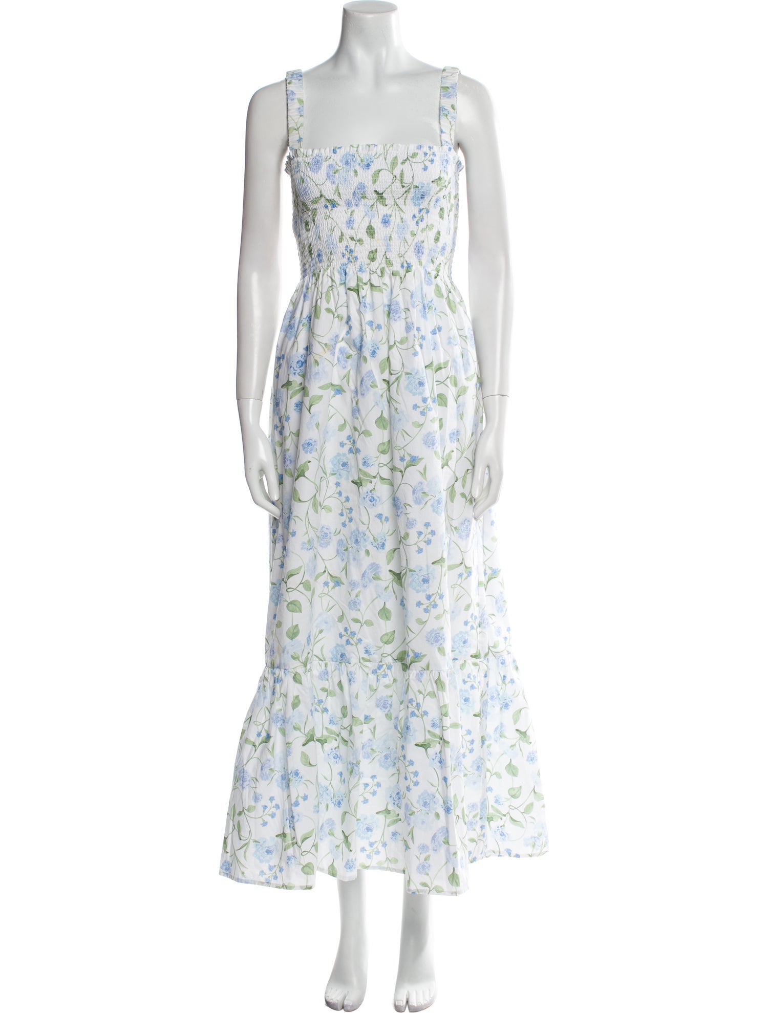 Hill House Home Floral Print Long Dress