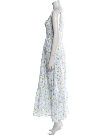 Hill House Home Floral Print Long Dress