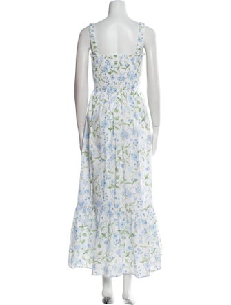 Hill House Home Floral Print Long Dress