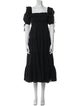 Hill House Home Square Neckline Midi Length Dress