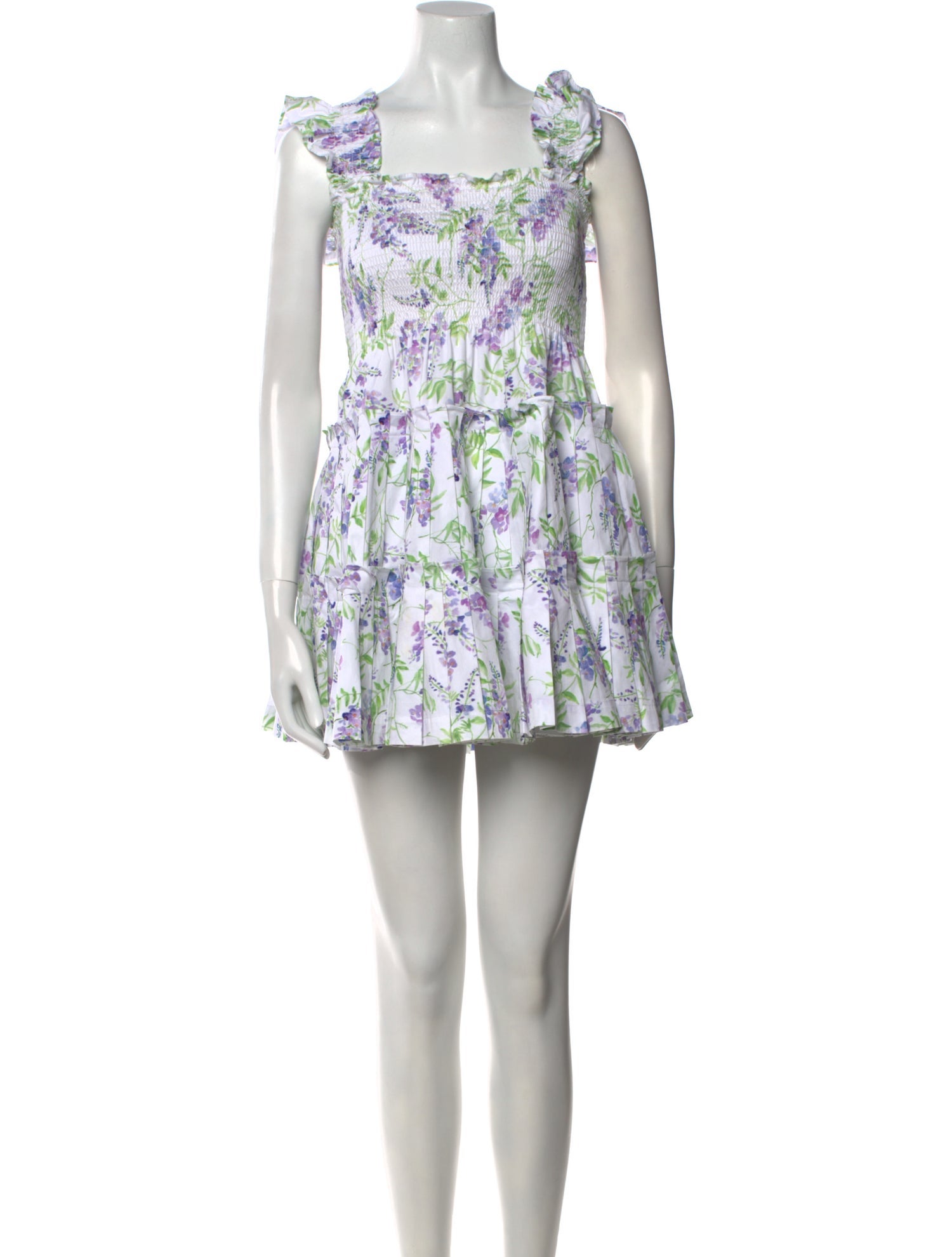 Hill House Home Floral Print Mini Dress