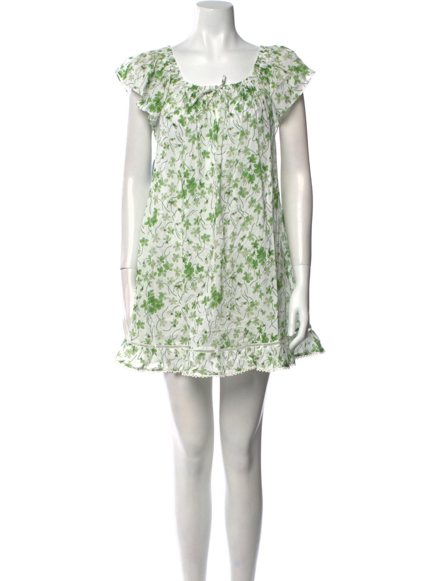 Hill House Home Floral Print Mini Dress w/ Tags