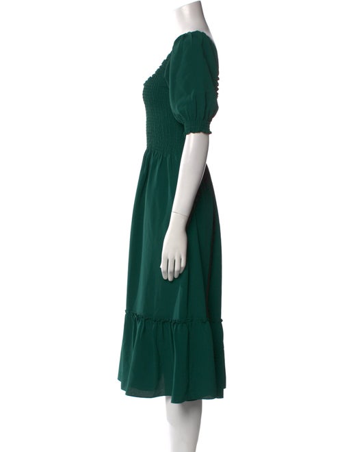 Hill House Home Square Neckline Midi Length Dress