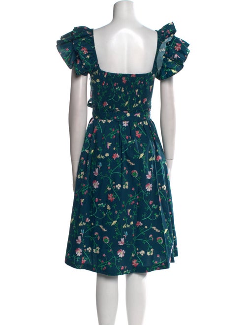 Hill House Home Floral Print Knee-Length Dress
